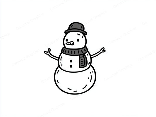 Snowmen Vector Graphic preview