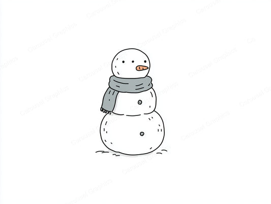 Snowmen Vector Graphic preview