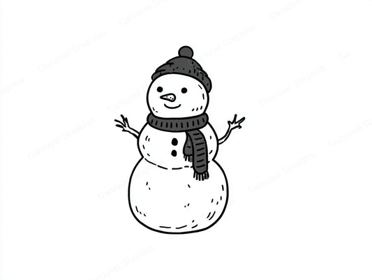 Snowmen Vector Graphic preview
