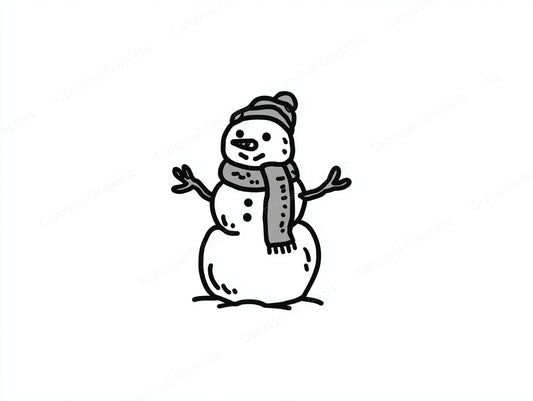 Snowmen Vector Graphic preview