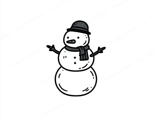 Snowmen Vector Graphic preview