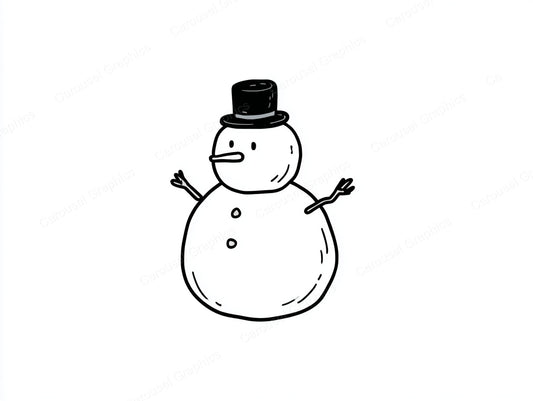 Snowmen Vector Graphic preview