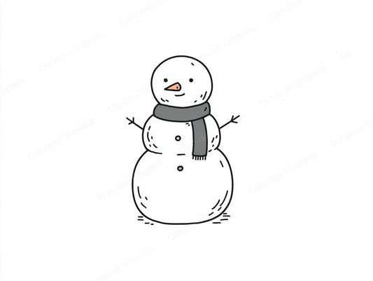 Snowmen Vector Graphic preview