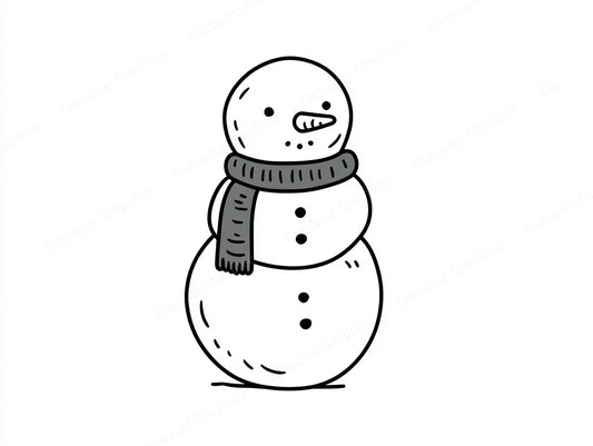 Snowmen Vector Graphic preview
