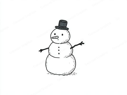 Snowmen Vector Graphic preview