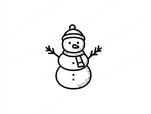 Snowmen Vector Graphic preview