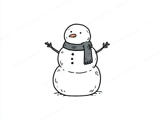 Snowmen Vector Graphic preview