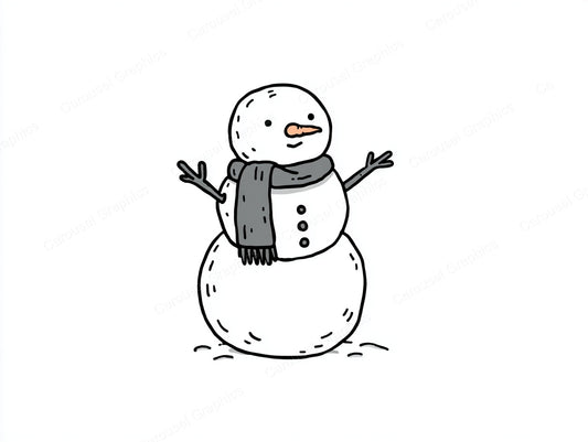 Snowmen Vector Graphic preview