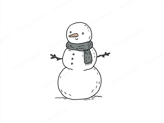 Snowmen Vector Graphic preview