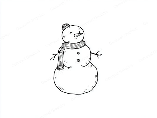 Snowmen Vector Graphic preview