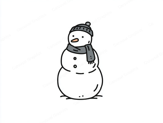 Snowmen Vector Graphic preview