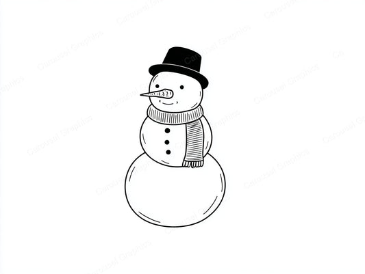 Snowmen Vector Graphic preview