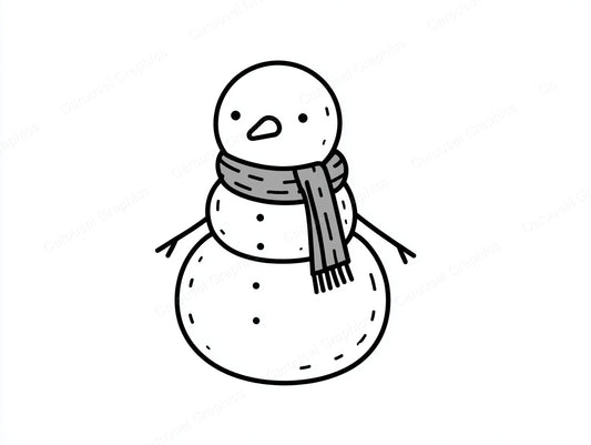 Snowmen Vector Graphic preview