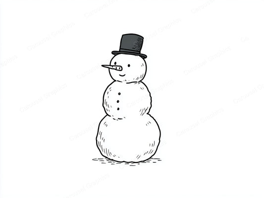 Snowmen Vector Graphic preview