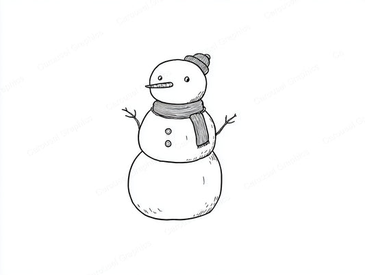 Snowmen Vector Graphic preview