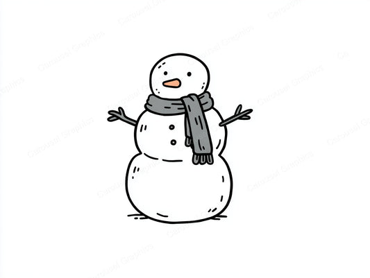 Snowmen Vector Graphic preview