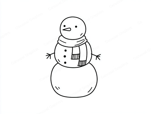 Snowmen Vector Graphic preview
