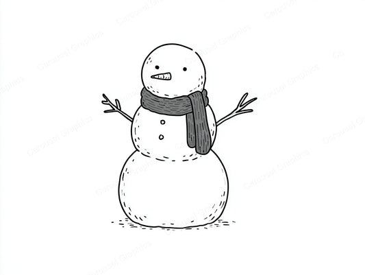 Snowmen Vector Graphic preview