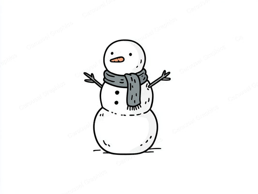 Snowmen Vector Graphic preview