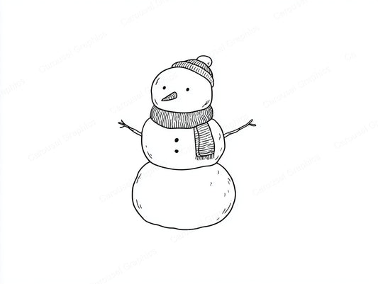 Snowmen Vector Graphic preview