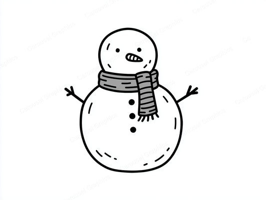 Snowmen Vector Graphic preview