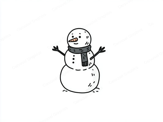 Snowmen Vector Graphic preview