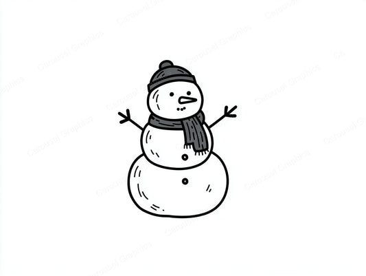 Snowmen Vector Graphic preview