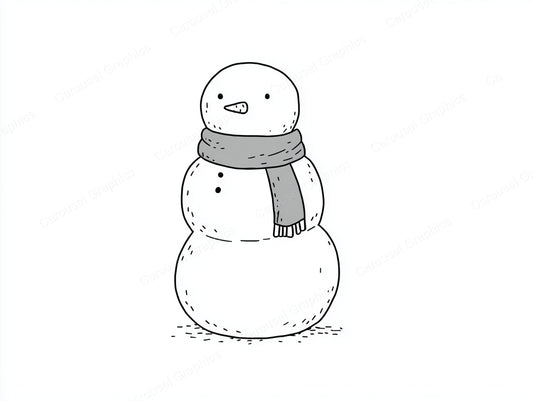 Snowmen Vector Graphic preview
