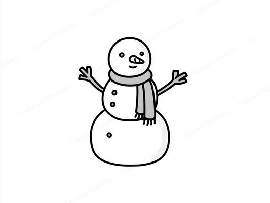 Snowmen Vector Graphic preview