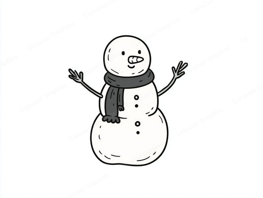 Snowmen Vector Graphic preview