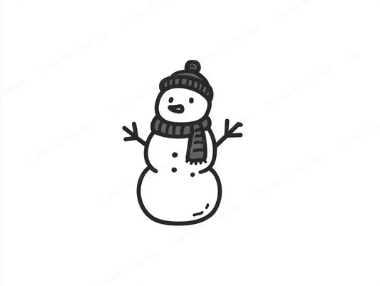 Snowmen Vector Graphic preview