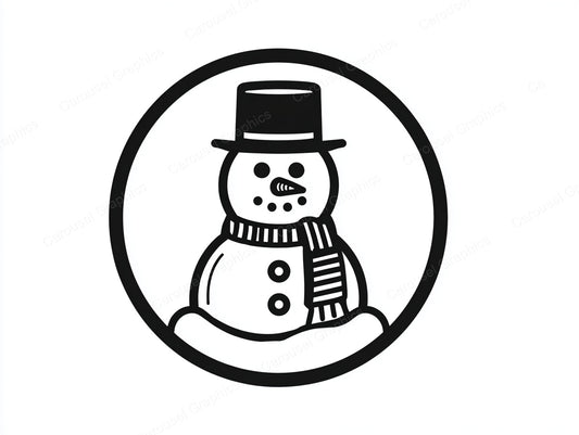 Snowmen Vector Graphic preview