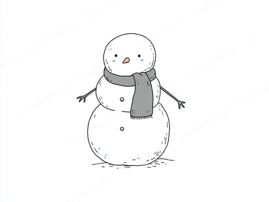 Snowmen Vector Graphic preview