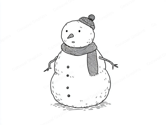 Snowmen Vector Graphic preview