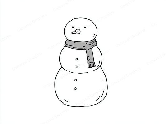 Snowmen Vector Graphic preview