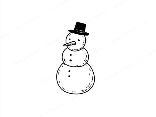 Snowmen Vector Graphic preview