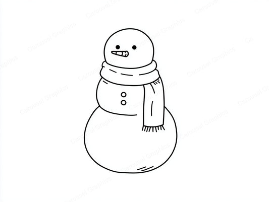 Snowmen Vector Graphic preview