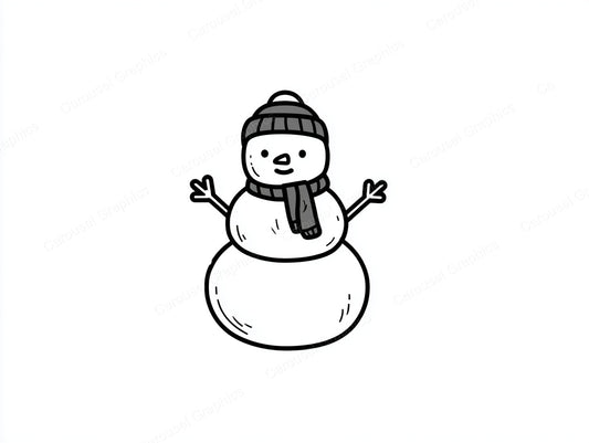 Snowmen Vector Graphic preview