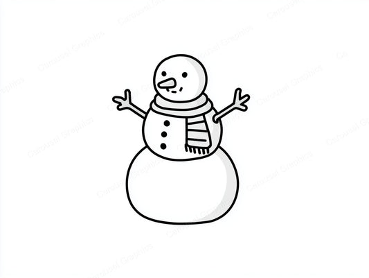 Snowmen Vector Graphic preview