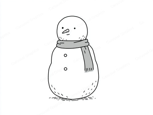 Snowmen Vector Graphic preview