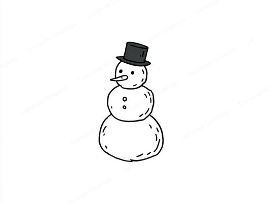 Snowmen Vector Graphic preview