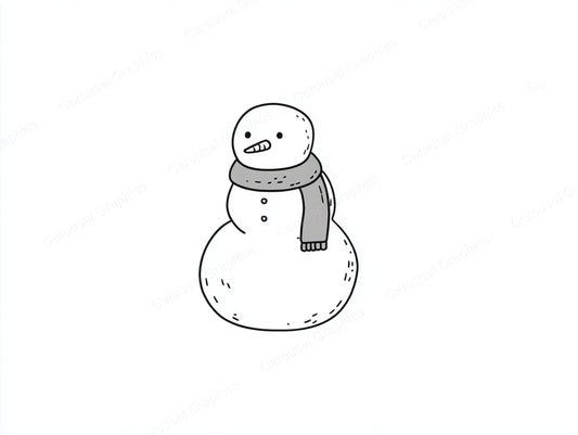 Snowmen Vector Graphic preview