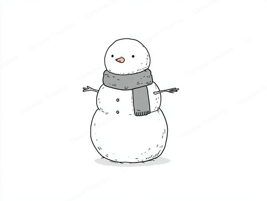 Snowmen Vector Graphic preview