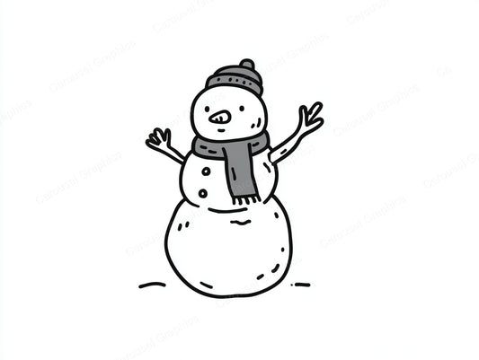 Snowmen Vector Graphic preview