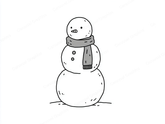 Snowmen Vector Graphic preview