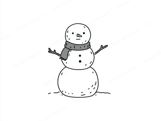 Snowmen Vector Graphic preview