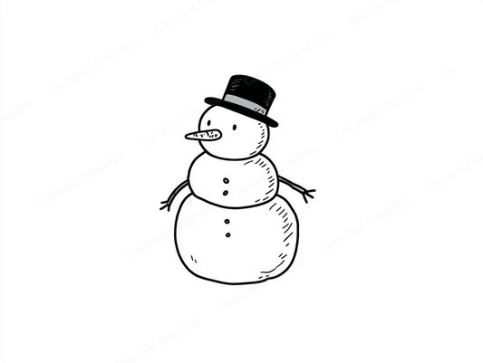 Snowmen Vector Graphic preview