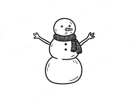 Snowmen Vector Graphic preview