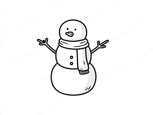 Snowmen Vector Graphic preview