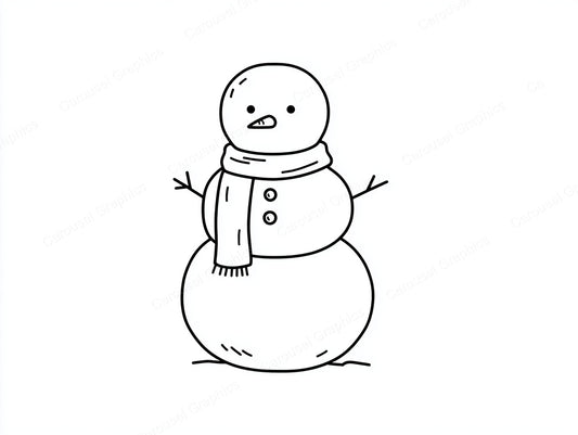 Snowmen Vector Graphic preview